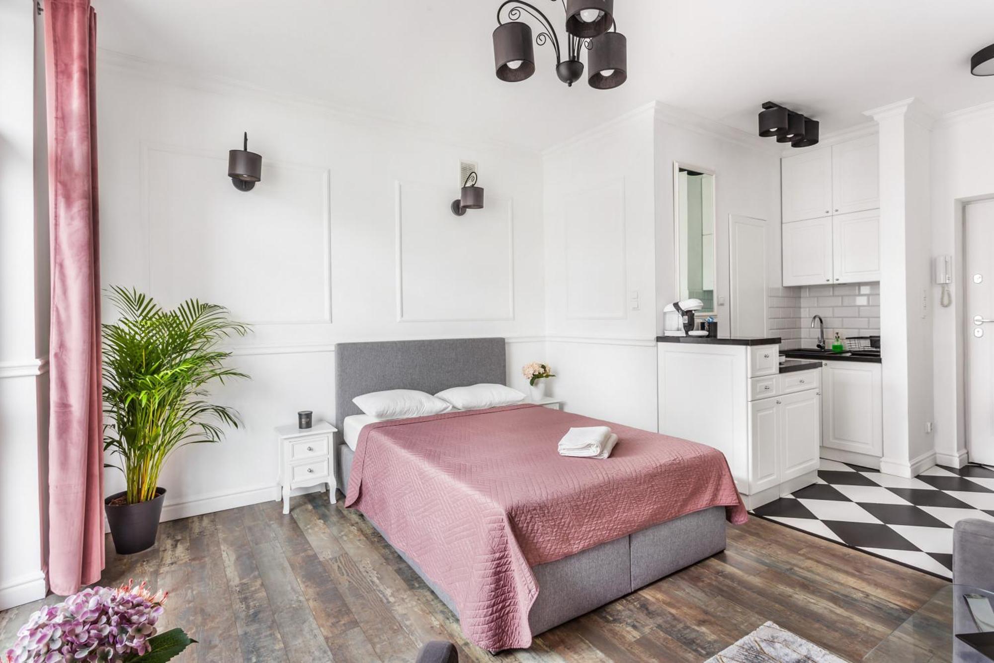 ורשה Charming Apartment In The City Center מראה חיצוני תמונה