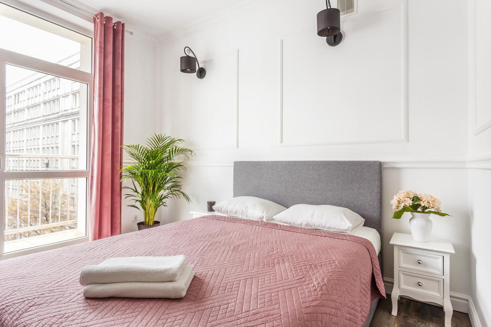 ורשה Charming Apartment In The City Center מראה חיצוני תמונה
