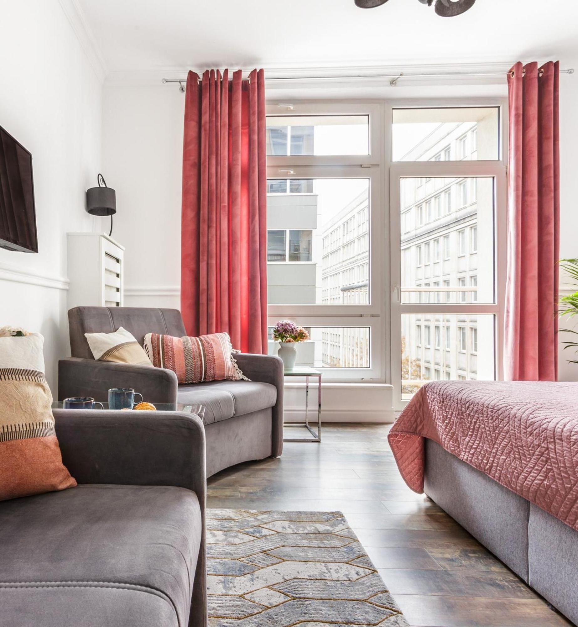 ורשה Charming Apartment In The City Center מראה חיצוני תמונה