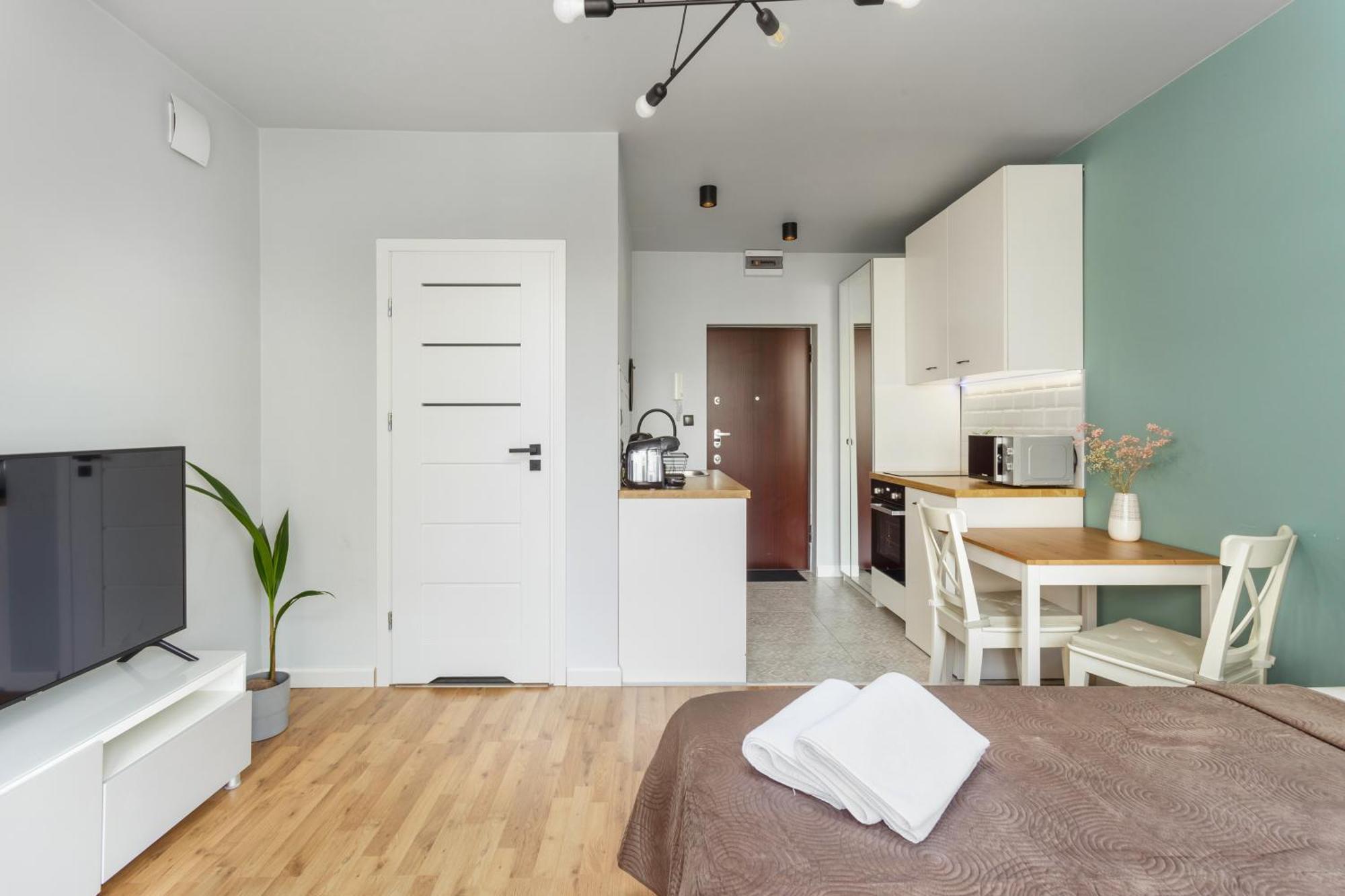 ורשה Charming Apartment In The City Center מראה חיצוני תמונה